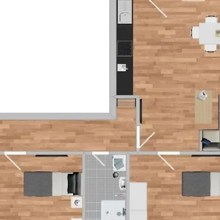 Διαμέρισμα Sad151 Moderne Monteurwohnung Mit Balkon By Interhome *